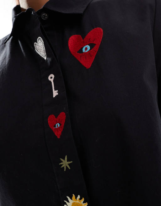never fully dressed embroidered shirt dress Buy Never Fully Dressed White Enchanted Shirt Dress from Next Slovakia