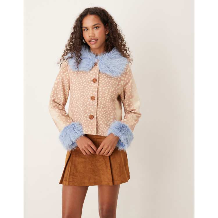 フェイクファーJK uniform notforresale 2wayFファーJK Emsexcite フェイクファージャケット[品番：RTGW0007290