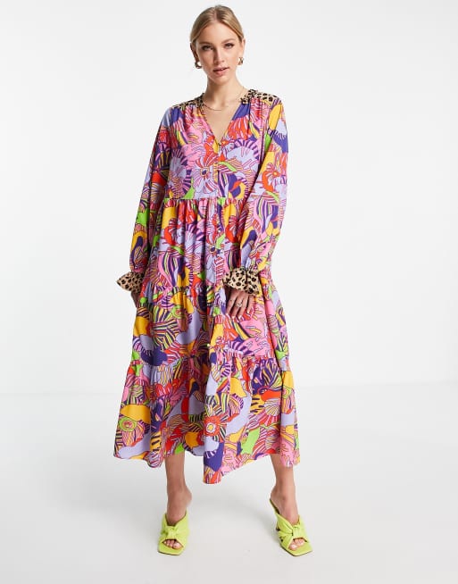 Never Fully Dressed - Flora Lola - Jurk in roze