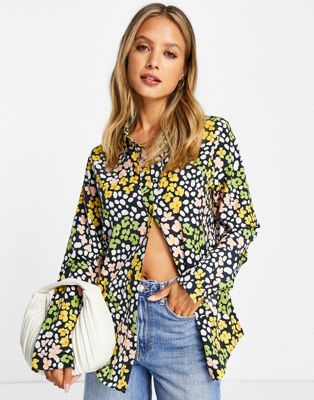 Never Fully Dressed Charlie floral shirt - ASOS Price Checker