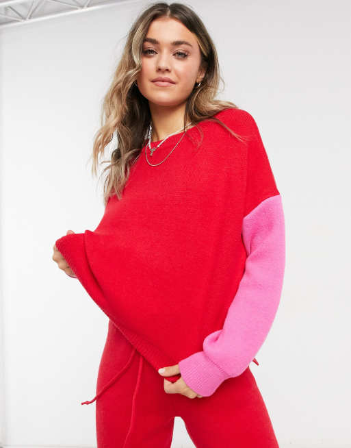 Red on sale pink jumper