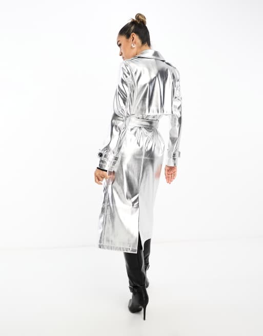 Silver overcoat 2025