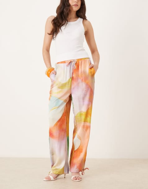 Never Fully Dressed Naomi abstract balloon trouser co-ord in ombre - view 1