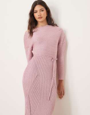 Never Fully Dressed Off Shoulder Knit Maxi Dress