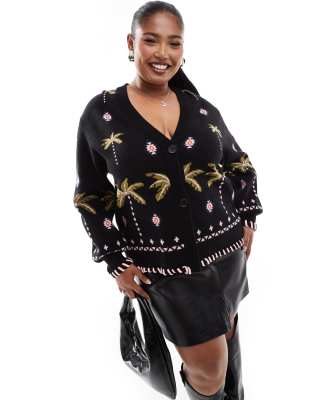 Never Fully Dressed Plus Havana Cardigan