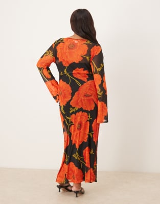 chinese dress ladies Never Fully Dressed Blue Poppy Aria Mesh Dress
