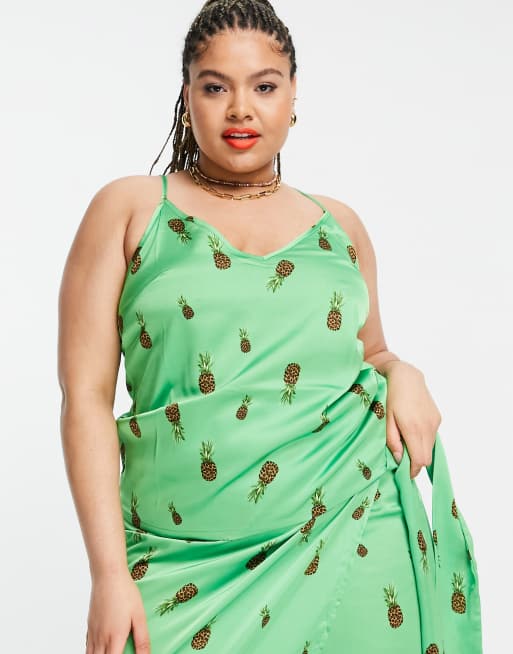 Pineapple plus size on sale clothing