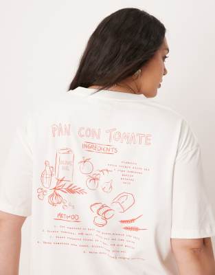 Never Fully Dressed Plus Tomato Baby Tee