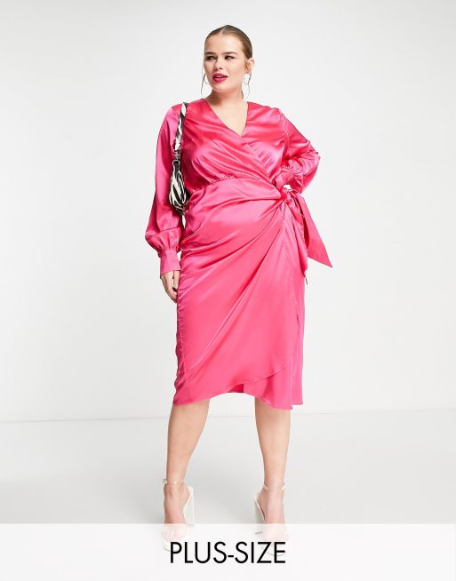 Vestito hot sale fucsia asos