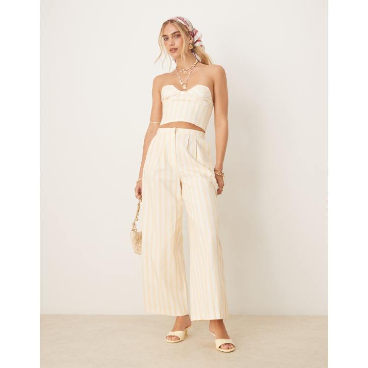 BACK ZIP WIDE PANTS/バックジップワイドパンツ（スラックス