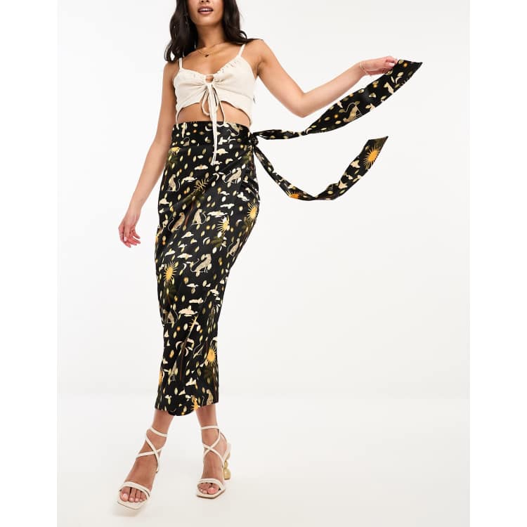 Never fully dressed outlet leopard skirt review