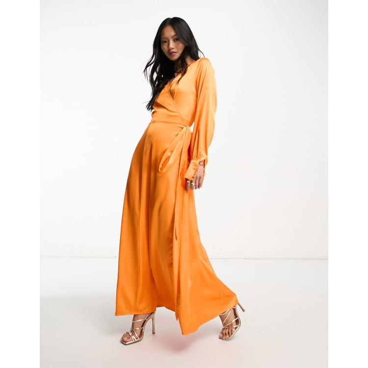 Forever 21 surplice cheap maxi dress