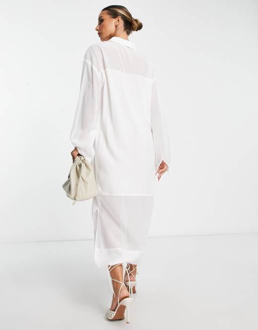 sheer panel midi dress NBD Finna midi dress black nude sheer panel velvet strapless cocktail  Revolve