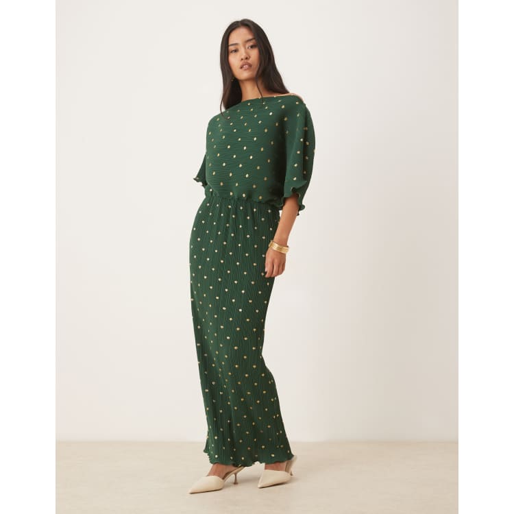 green emerald velvet dress SCHIFFER COWL NECK OPEN BACK DRAPE TIE BIAS CUT MAXI DRESS