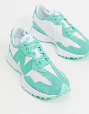 New Balance 1-800-SUMMER 327 sneakers in green - exclusive to ASOS | ASOS