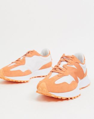 New Balance 1-800-SUMMER 327 sneakers in orange - exclusive to ASOS | ASOS