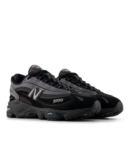 New Balance 1000 trainers in black, 3 of 4