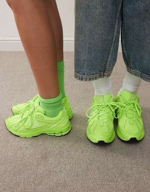 Neon green new balance shop