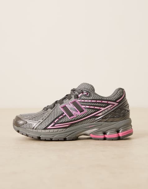 New Balance – 1906 – Grå och rosa sneakers - view 1