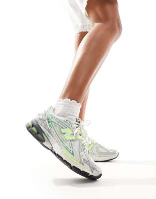New Balance 1906 Neon Unisex Sneakers In Green -exclusive To Asos