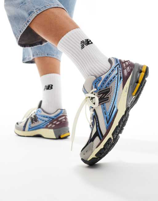 スニーカー New Balance SS24 SNEAKER 1906 (M1906REF_WHITE/BLUE/RED) New Balance Men's M1906RCF Sneakers in White New Balance