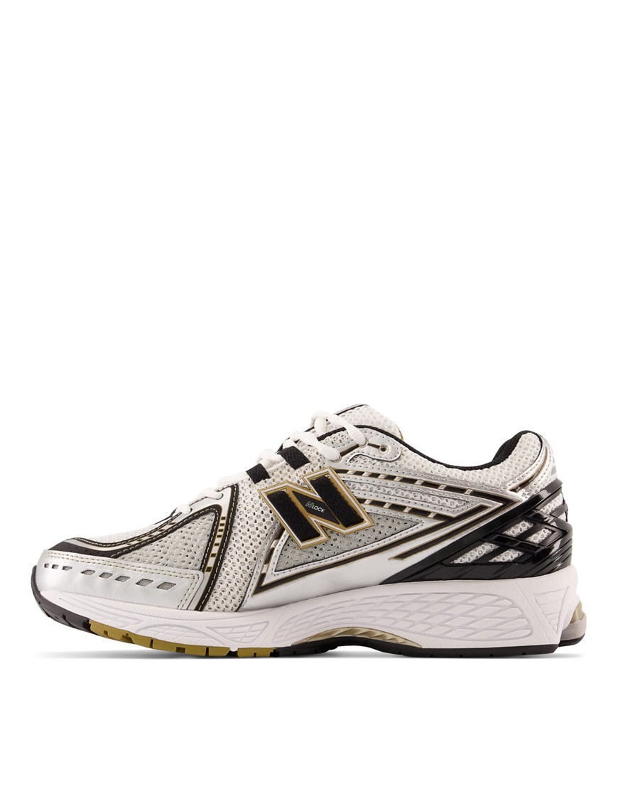 1906 sneakers in gold and black-Silver