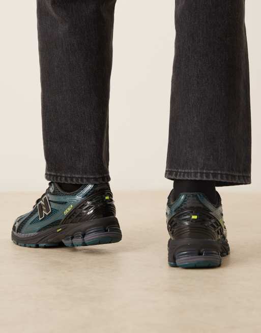 New Balance - 1906 - Sneakers unisex verde scuro e nero, 3 di 5