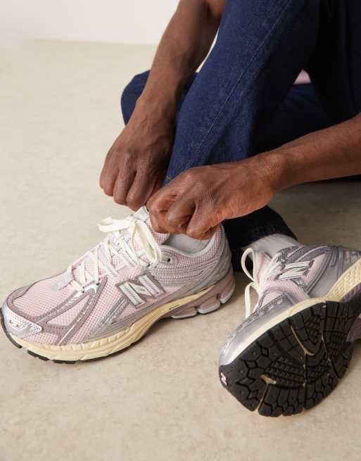 New Balance 1906 unisex sneakers in pink and multi detail