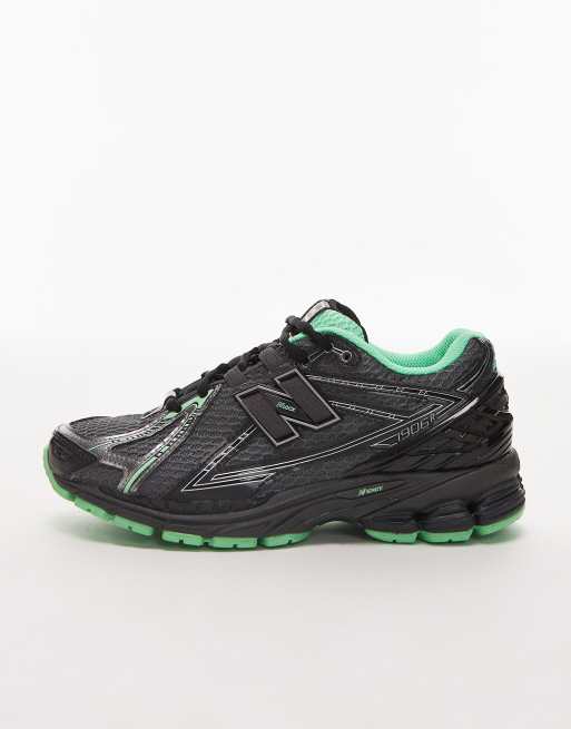 New Balance - 1906r - Baskets unisexes - Noir et vert, 2 de 5