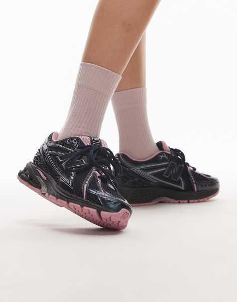 New Balance - 1906r - Sneakers nere e rosa - view 1