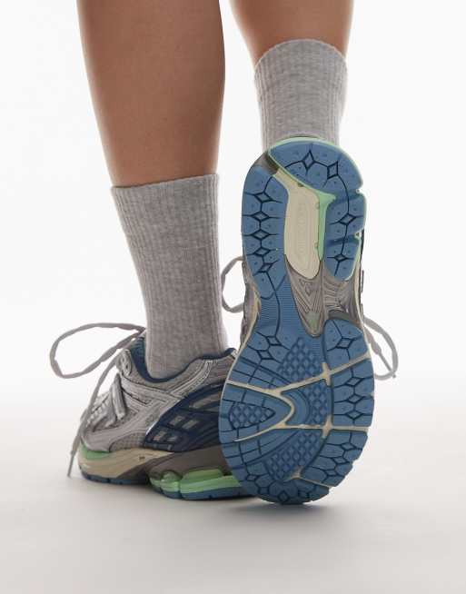 New Balance - 1906R - Uniseks sneakers in zilver multi, 4 van 5