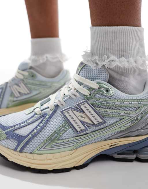 New Balance 1906r unisex trainers in light blue, 4 of 5