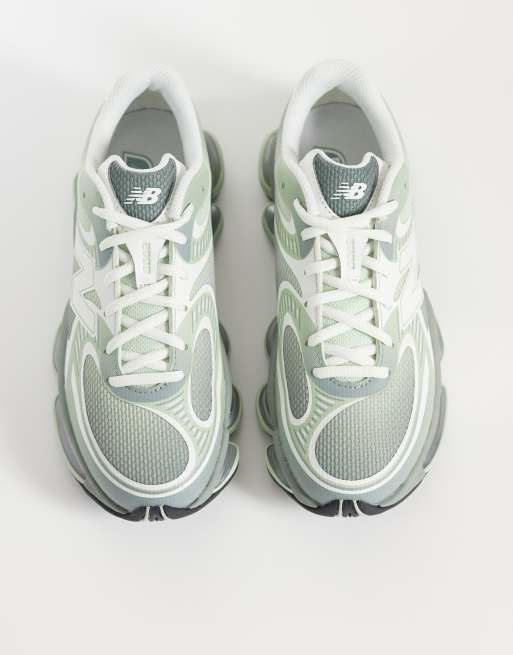 New Balance 2000 trainers in light green, 3 of 5
