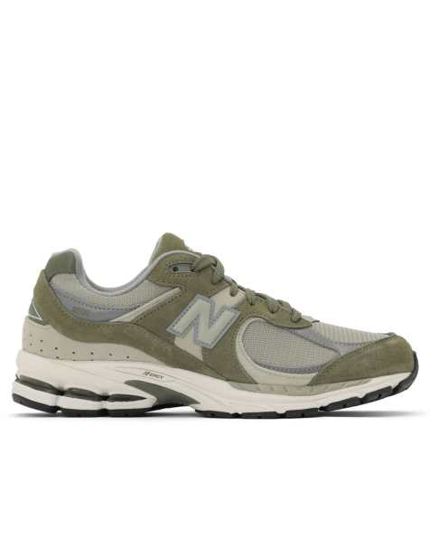 New Balance - 2002 - Baskets - Olive foncé - view 1