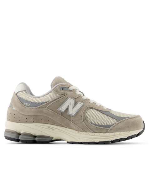 New Balance - 2002 - Baskets unisexes avec détails beiges - Marron - view 1