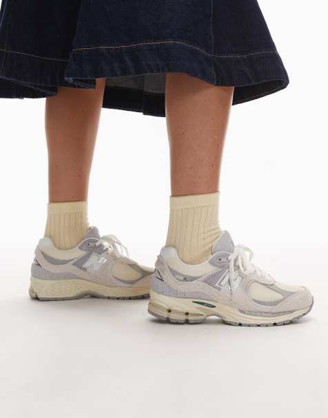 New Balance – 2002 – Biało-szare buty sportowe - view 1