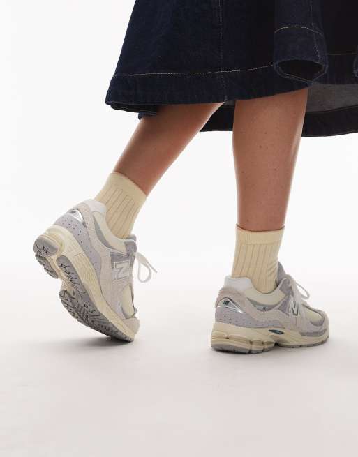 New Balance – 2002 – Biało-szare buty sportowe, 4 z 5