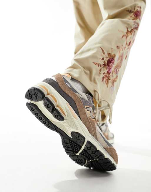 New Balance – 2002 – Pomarańczowo-brązowe buty sportowe, 3 z 5
