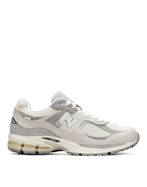 New Balance - 2002 - Sneakers in bianco sporco e grigio - view 1