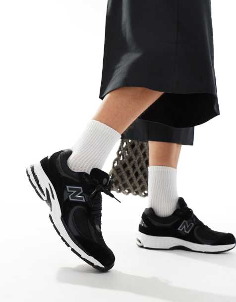 New balance black mens on sale shoes