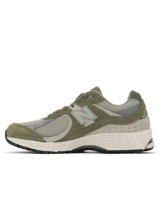 New Balance - 2002 - Sneakers in donker olijfgroen , 2 van 4