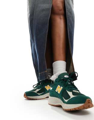 2002 sneakers in green exclusive to ASOS