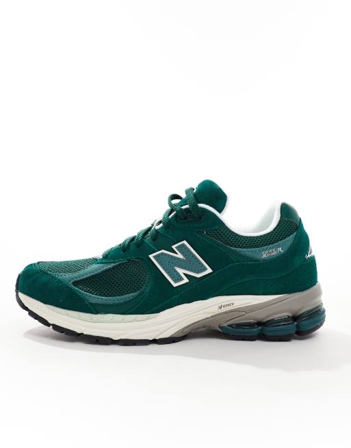 New Balance 2002 sneakers in green multi