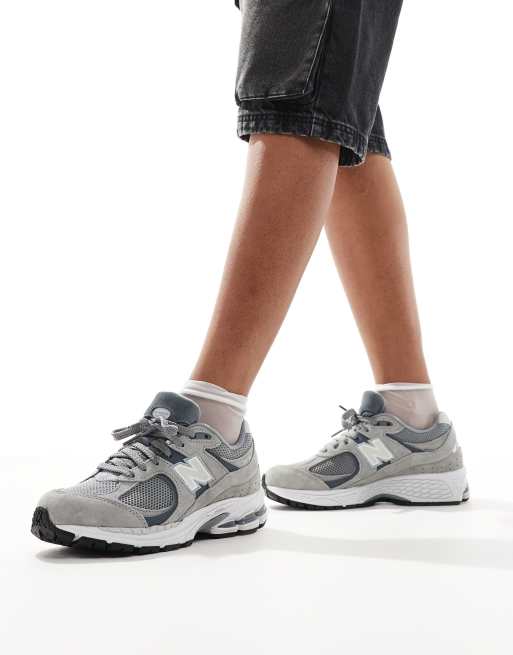 New Balance - 2002 - Sneakers in grijs multi, 4 van 5