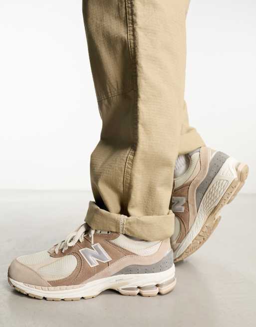 New Balance 2002 sneakers in tan & gray