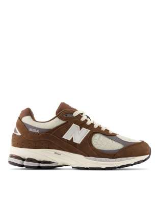 New Balance 2002 trainers in brown and silver - ASOS Price Checker