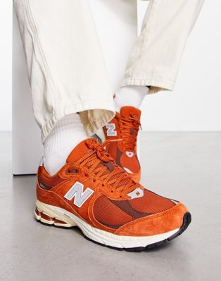 New Balance 2002 trainers in orange