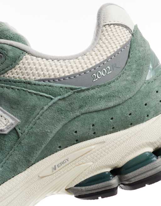 New Balance – 2002R – Beżowo-zielone buty sportowe, 3 z 5