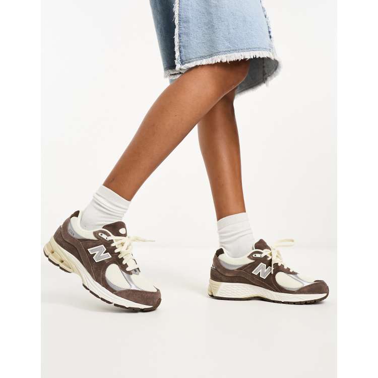 New Balance 2002R sneakers in brown Exclusive to ASOS