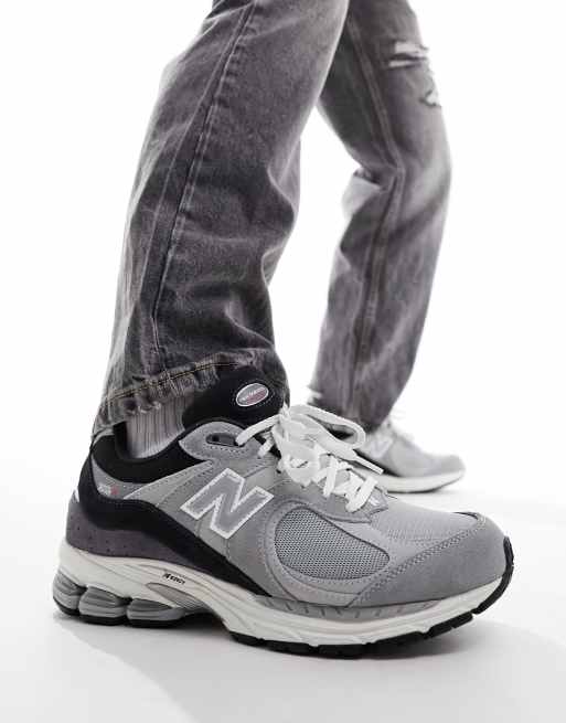 Gray and black store new balance